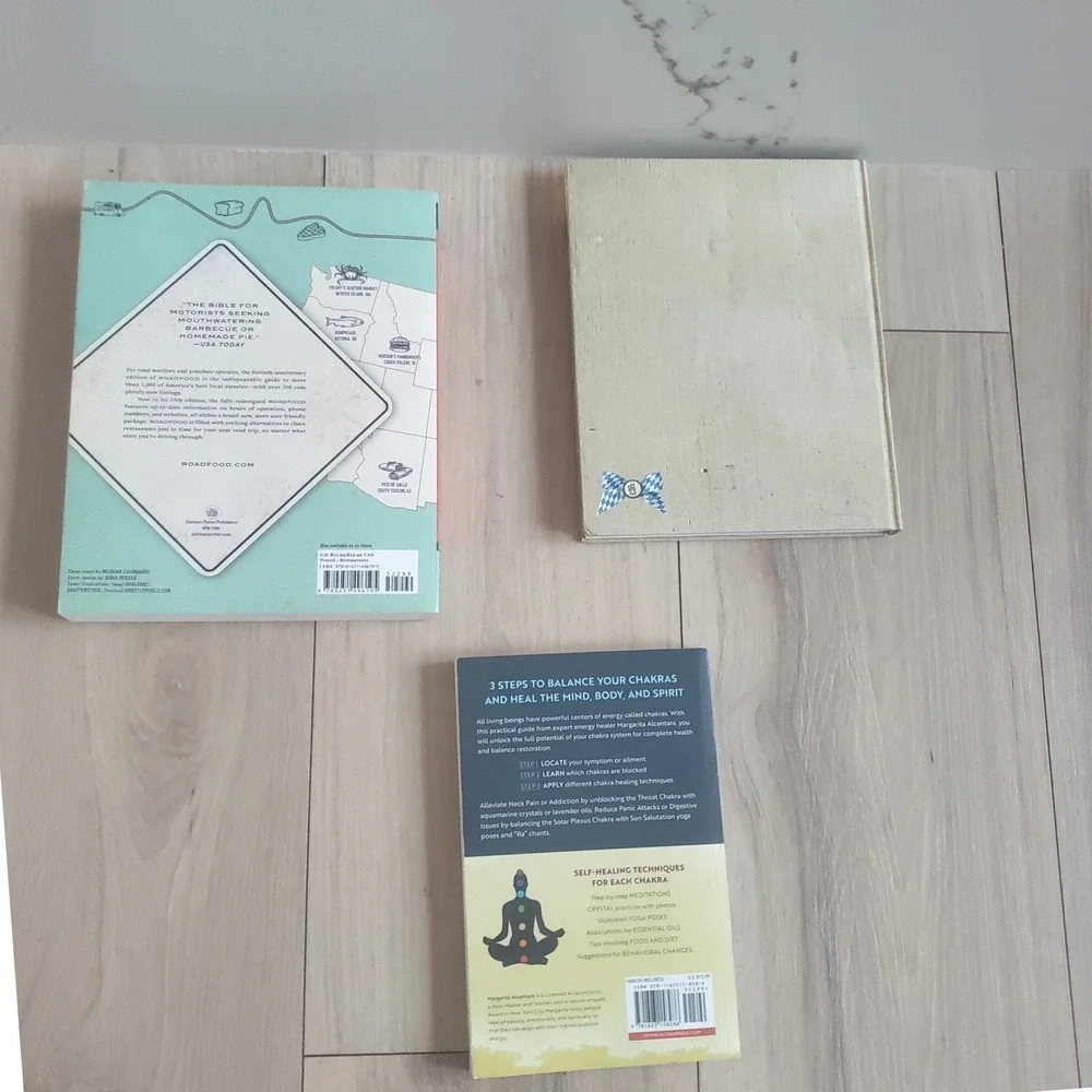 Food Wellness Lifestyle Books Lot Cooking‎ Travel Chakra Healing